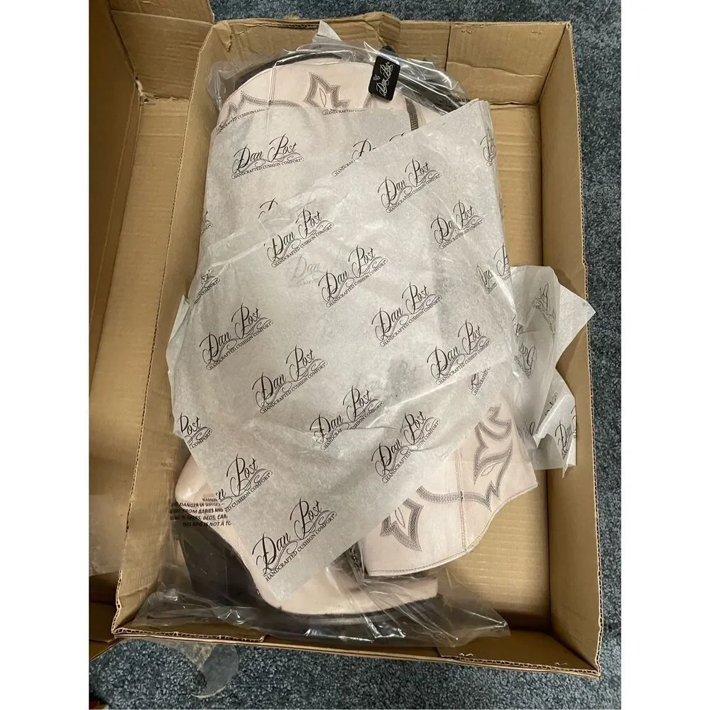 Brand New Dan Post Women’s 10M Loverly Knee High Leather Snip Western Boots - Picture 3 of 16